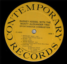 Carica l'immagine nel visualizzatore di Gallery, Barney Kessel With The Monty Alexander Trio : Spontaneous Combustion (LP, Album)