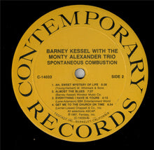 Carica l'immagine nel visualizzatore di Gallery, Barney Kessel With The Monty Alexander Trio : Spontaneous Combustion (LP, Album)