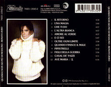 Carica l'immagine nel visualizzatore di Gallery, Renato Zero : Quando Non Sei Più Di Nessuno (CD, Album)