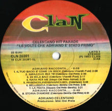 Carica l'immagine nel visualizzatore di Gallery, Adriano Celentano : Celentano Hit Parade - Le Volte Che Adriano È Stato Primo (LP, Comp)