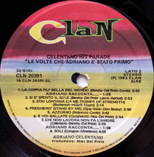 Carica l'immagine nel visualizzatore di Gallery, Adriano Celentano : Celentano Hit Parade - Le Volte Che Adriano È Stato Primo (LP, Comp)