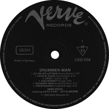 Carica l'immagine nel visualizzatore di Gallery, Gene Krupa : Drummer Man (LP, Album, RE)
