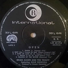 Carica l'immagine nel visualizzatore di Gallery, Brian Auger And The Trinity & Julie Driscoll* : Open (LP, Album, Mono)