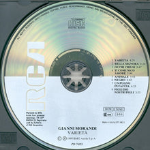 Carica l'immagine nel visualizzatore di Gallery, Gianni Morandi : Varietà (CD, Album)