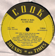 Carica l'immagine nel visualizzatore di Gallery, Lizzie Miles : Moans & Blues (LP)