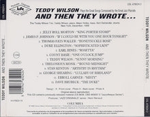 Carica l'immagine nel visualizzatore di Gallery, Teddy Wilson : And Then They Wrote... (CD, Album)