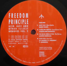 Carica l'immagine nel visualizzatore di Gallery, Various : Freedom Principle (Acid Jazz & Other Illicit Grooves Vol. 2) (LP, Album)