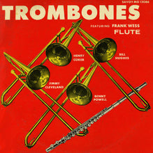 Carica l'immagine nel visualizzatore di Gallery, Frank Wess, Henry Coker, Bill Hughes (2), Jimmy Cleveland, Benny Powell : Trombones (LP, Album, Mono)