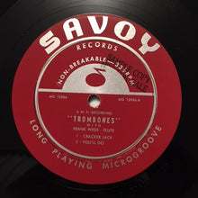 Carica l'immagine nel visualizzatore di Gallery, Frank Wess, Henry Coker, Bill Hughes (2), Jimmy Cleveland, Benny Powell : Trombones (LP, Album, Mono)