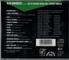 Carica l'immagine nel visualizzatore di Gallery, Alan Broadbent : Live At Maybeck Recital Hall Volume Fourteen (CD, Album)