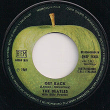 Carica l'immagine nel visualizzatore di Gallery, The Beatles With Billy Preston : Get Back / Don't Let Me Down (7", Single)
