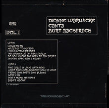 Carica l'immagine nel visualizzatore di Gallery, Dionne Warwick : Dionne Warwicke Canta Burt Bacharach Vol. I (LP, Comp)