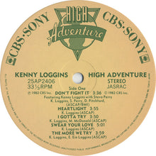 Carica l'immagine nel visualizzatore di Gallery, Kenny Loggins : High Adventure (LP, Album)