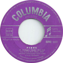 Carica l'immagine nel visualizzatore di Gallery, Nicola Arigliano : Piove / Per Tutta La Vita (7", Single)