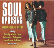 Carica l'immagine nel visualizzatore di Gallery, Various : Soul Uprising - 50 Early Soul & R&B Nuggets (2xCD, Comp)