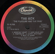 Carica l'immagine nel visualizzatore di Gallery, The Box (4) : The Pleasure And The Pain (LP, Album)