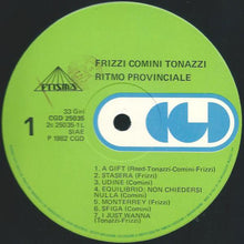 Carica l'immagine nel visualizzatore di Gallery, Frizzi-Comini-Tonazzi : Ritmo Provinciale (LP, Album)