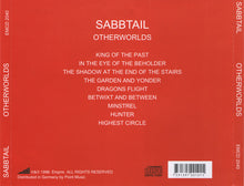 Carica l'immagine nel visualizzatore di Gallery, Sabbtail : Otherworlds (CD, Album)