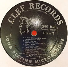 Carica l'immagine nel visualizzatore di Gallery, Count Basie : Dance Session (Album #2) (LP, Album, Mono)