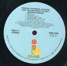 Carica l'immagine nel visualizzatore di Gallery, Ronald Shannon Jackson And The Decoding Society : Decode Yourself (LP, Album)