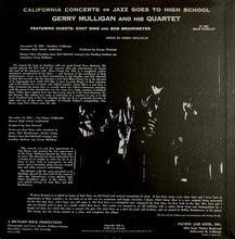Carica l'immagine nel visualizzatore di Gallery, Gerry Mulligan : California Concerts (LP, Album, Mono, RE)