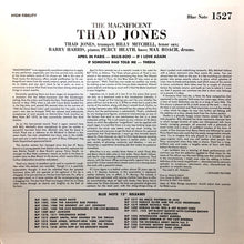 Carica l'immagine nel visualizzatore di Gallery, Thad Jones : The Magnificent Thad Jones (LP, Album, Mono, RE)