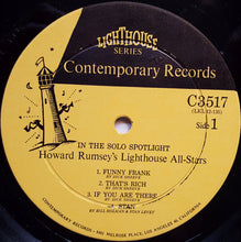 Carica l'immagine nel visualizzatore di Gallery, Howard Rumsey's Lighthouse All-Stars : In The Solo Spotlight!* (LP, Album, Mono, Dee)