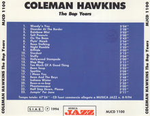 Carica l'immagine nel visualizzatore di Gallery, Coleman Hawkins : The Bop Years (CD, Comp)