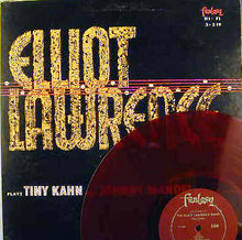 Carica l'immagine nel visualizzatore di Gallery, The Elliot Lawrence Band : Plays Tiny Kahn And Johnny Mandel Arrangements (LP, Album, Mono, Red)