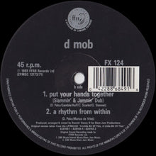 Carica l'immagine nel visualizzatore di Gallery, D Mob : Put Your Hands Together (12")