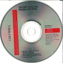 Carica l'immagine nel visualizzatore di Gallery, Céline Dion And Peabo Bryson : Beauty And The Beast (CD, Maxi)