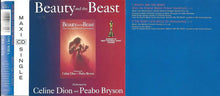 Carica l'immagine nel visualizzatore di Gallery, Céline Dion And Peabo Bryson : Beauty And The Beast (CD, Maxi)
