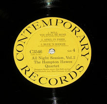 Carica l'immagine nel visualizzatore di Gallery, Hampton Hawes Quartet : All Night Session! Vol. 2 (LP, Album, Mono)
