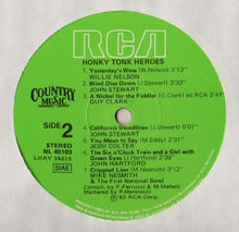 Carica l'immagine nel visualizzatore di Gallery, Various : Honky Tonk Heroes (LP, Comp)