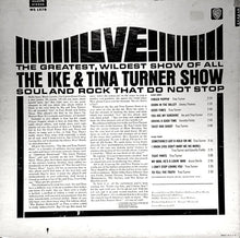 Carica l'immagine nel visualizzatore di Gallery, Ike & Tina Turner : The Ike & Tina Turner Show Live! (LP, Album)