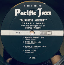 Carica l'immagine nel visualizzatore di Gallery, Carmell Jones : Business Meetin' (LP, Mono)
