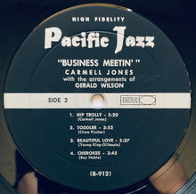 Carica l'immagine nel visualizzatore di Gallery, Carmell Jones : Business Meetin' (LP, Mono)