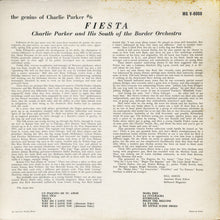 Carica l'immagine nel visualizzatore di Gallery, Charlie Parker And His Orchestra : Fiesta (LP, Album, Mono)