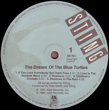 Carica l'immagine nel visualizzatore di Gallery, Sting : The Dream Of The Blue Turtles (LP, Album)