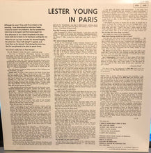 Carica l'immagine nel visualizzatore di Gallery, Lester Young : Lester Young In Paris (LP, Album, Mono, RP)