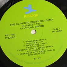 Carica l'immagine nel visualizzatore di Gallery, Clifford Brown Big Band : The Clifford Brown Big Band In Paris (LP, Comp, RE, RM)