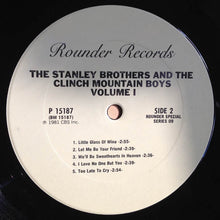 Carica l'immagine nel visualizzatore di Gallery, The Stanley Brothers And The Clinch Mountain Boys : The Columbia Sessions, 1949-1950, Volume 1 (LP, Comp)
