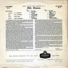 Carica l'immagine nel visualizzatore di Gallery, Milt Hinton : East Coast Jazz/5 (LP, Album, Mono)