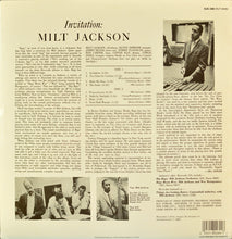 Carica l'immagine nel visualizzatore di Gallery, Milt Jackson Sextet : Invitation (LP, Album, RE)