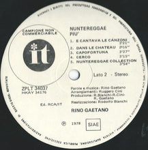 Carica l'immagine nel visualizzatore di Gallery, Rino Gaetano : Nuntereggae Più (LP, Album, Promo)