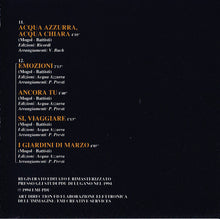 Carica l'immagine nel visualizzatore di Gallery, Mina (3) : Mazzini Canta Battisti (CD, Comp, Poz)