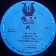 Carica l'immagine nel visualizzatore di Gallery, Ricky Ford : Saxotic Stomp (LP)