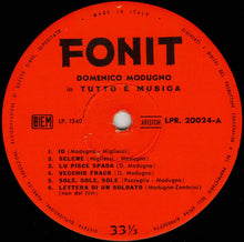 Carica l'immagine nel visualizzatore di Gallery, Domenico Modugno : Tutto É Musica (LP, Album)