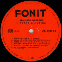 Carica l'immagine nel visualizzatore di Gallery, Domenico Modugno : Tutto É Musica (LP, Album)
