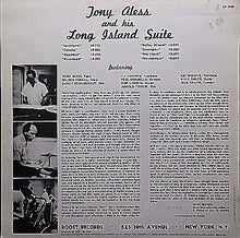 Carica l'immagine nel visualizzatore di Gallery, Tony Aless : Tony Aless And His Long Island Suite (LP, Album, Mono, RE)